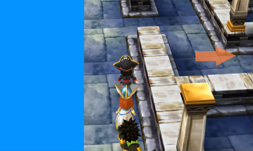 Follow this path to exit the maze  (2) | Dragon Quest VII