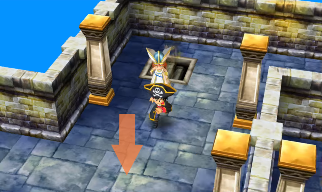 The path to the third floor (1) | Dragon Quest VII