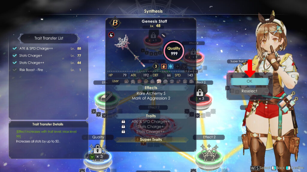 Completing the Genesis Staff recipe | Atelier Ryza 3: Alchemist of the End & the Secret Key