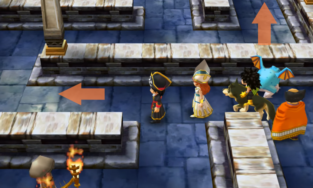 Follow these directions to reach the top of the tower (3) | Dragon Quest VII
