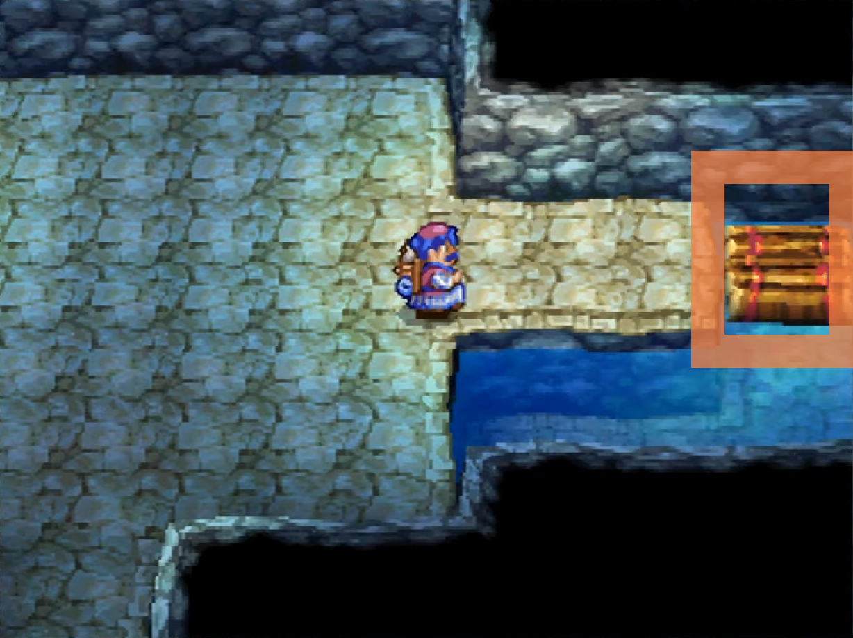Ignore the chests for now and get to the next floor (1) | Dragon Quest IV