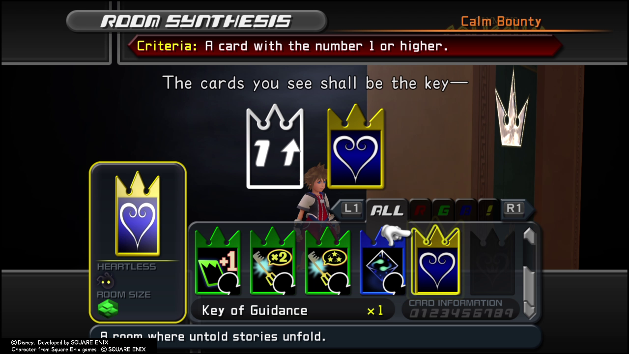 Shortly after meeting Cloud, you’ll get the card that will take you to his Boss fight (2) | Kingdom Hearts Re:Chain of Memories