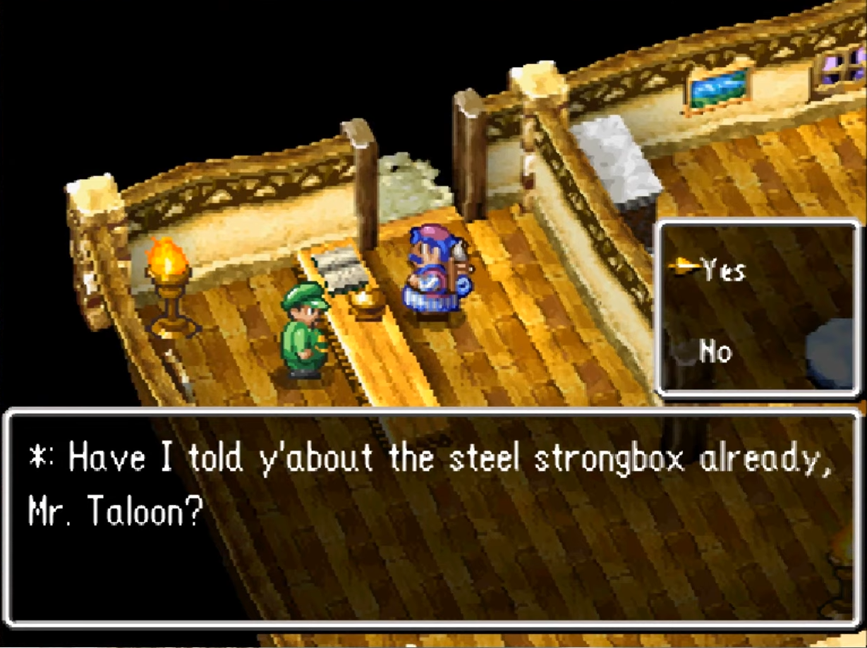 How to get the Strongbox in Dragon Quest IV
