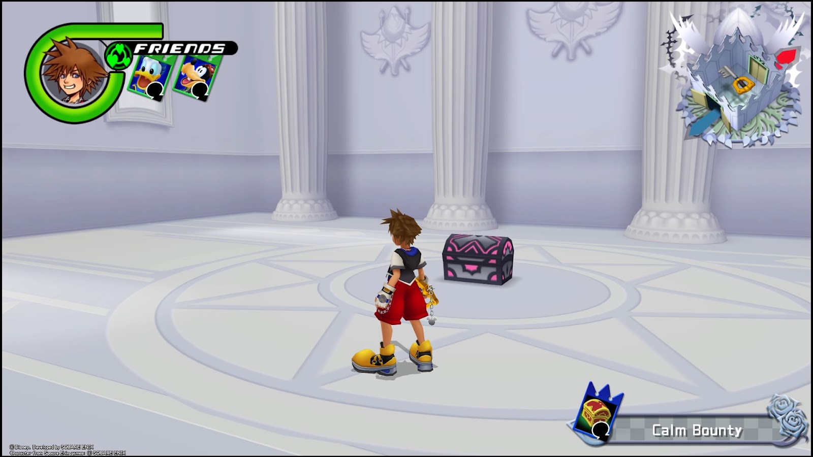 Provided you’ve beaten the game as Sora and Riku, you’ll find Ultima Weapon in a Calm Bounty room | Kingdom Hearts Re:Chain of Memories