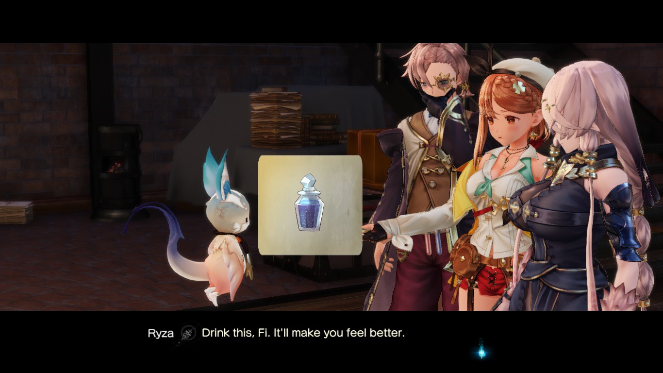 Giving the Mystic Star Water to Fi | Atelier Ryza 2: Lost Legends & the Secret Fairy