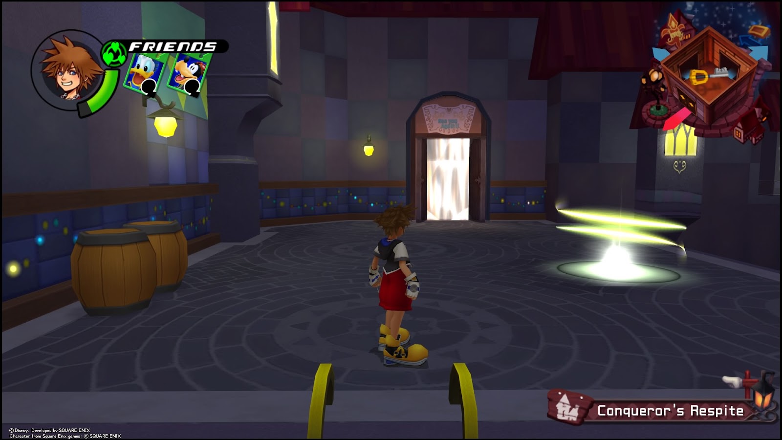 Conqueror’s Respite appears at the end of every world | Kingdom Hearts Re:Chain of Memories