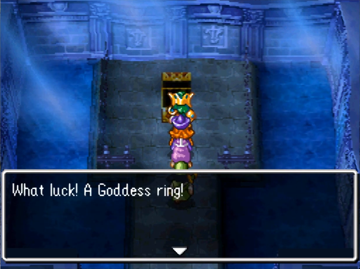 How to get the Goddess Ring in Dragon Quest IV 