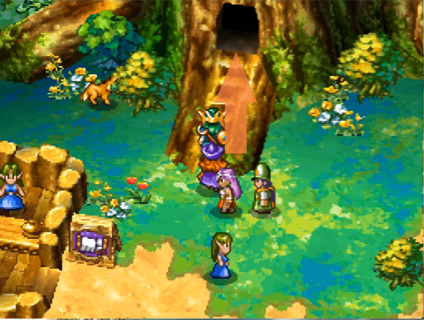 You’ll find the Staff of Salvation on this branch of the Yggdrasil Tree (1) | Dragon Quest IV