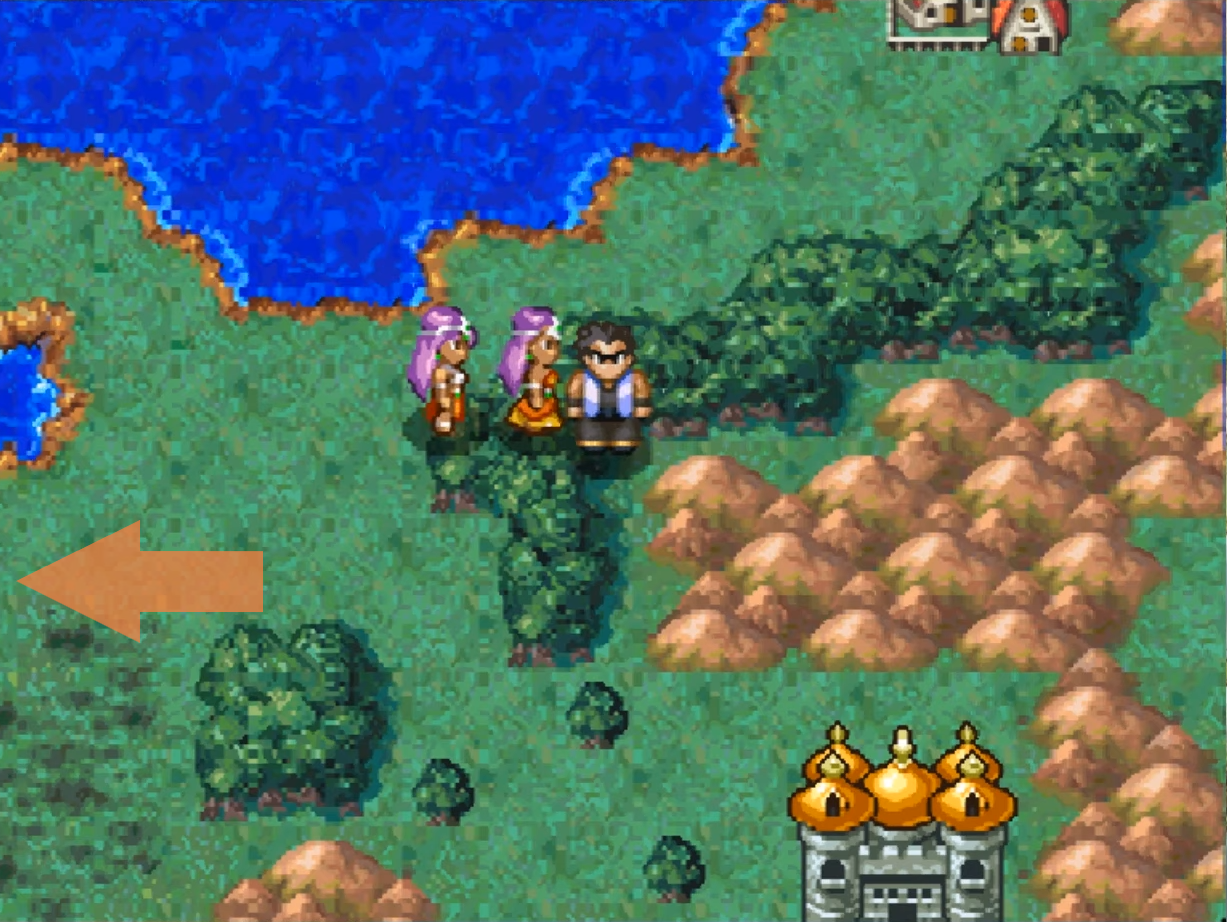How to reach the town of Mamon (1) | Dragon Quest IV