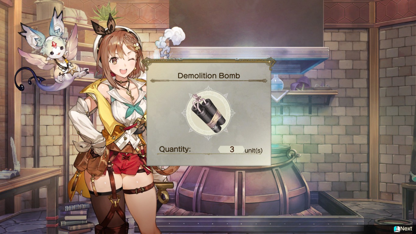 Synthesizing the Demolition Bombs | Atelier Ryza 2: Lost Legends & the Secret Fairy