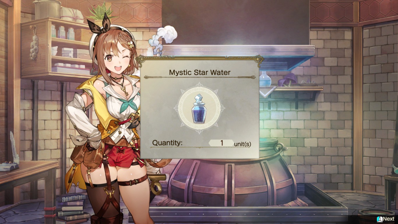 Synthesizing the Mystic Star Water | Atelier Ryza 2: Lost Legends & the Secret Fairy
