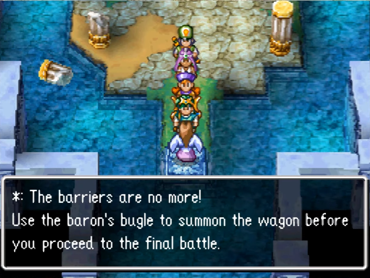 How to get the Baron’s Bugle in Dragon Quest IV