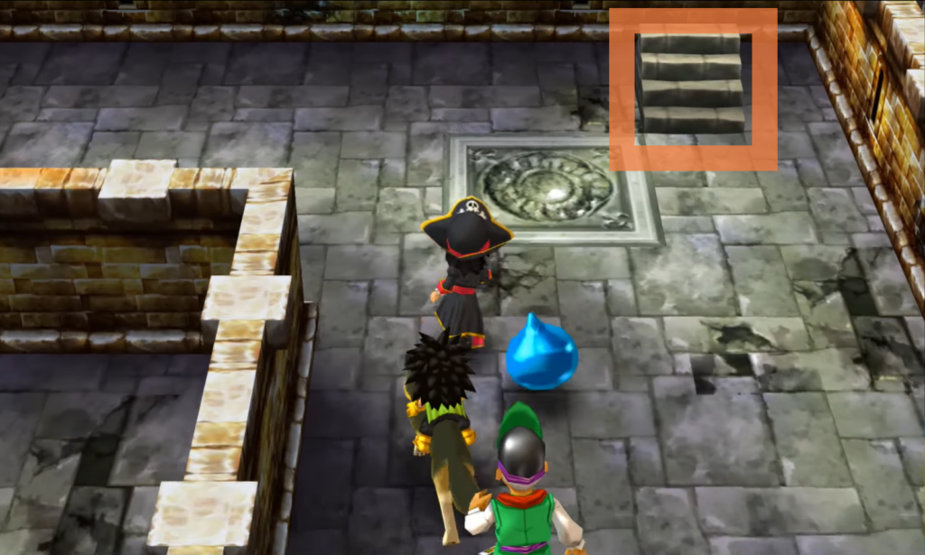 Follow these directions to reach the third floor (1) | Dragon Quest VII