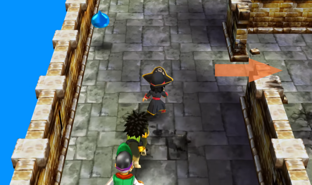 Follow these directions to reach the third floor (3) | Dragon Quest VII