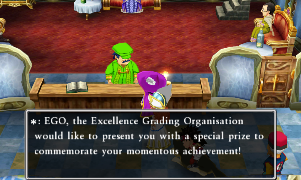 The organization will give you the Platinum Mail after you rank first (1) | Dragon Quest VII