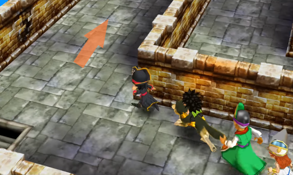Follow these directions to reach the third floor (1) | Dragon Quest VII