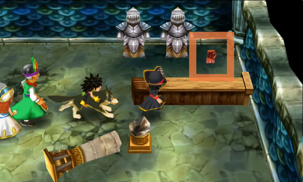 The last fragment is in this room (3) | Dragon Quest VII