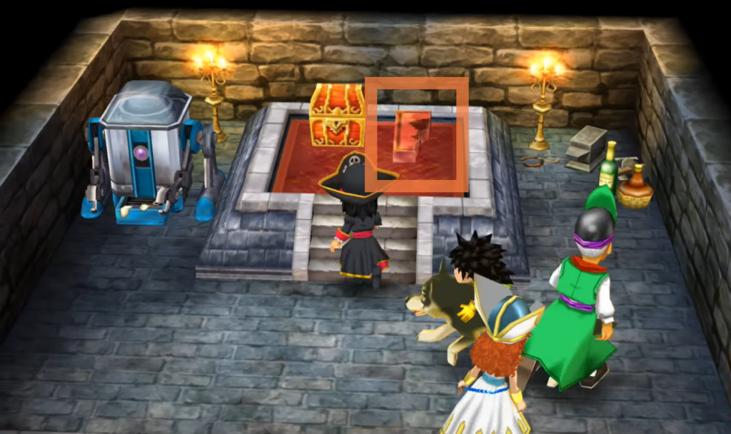 You’ll find a red fragment and a Seed of Life in this room (3) | Dragon Quest VII