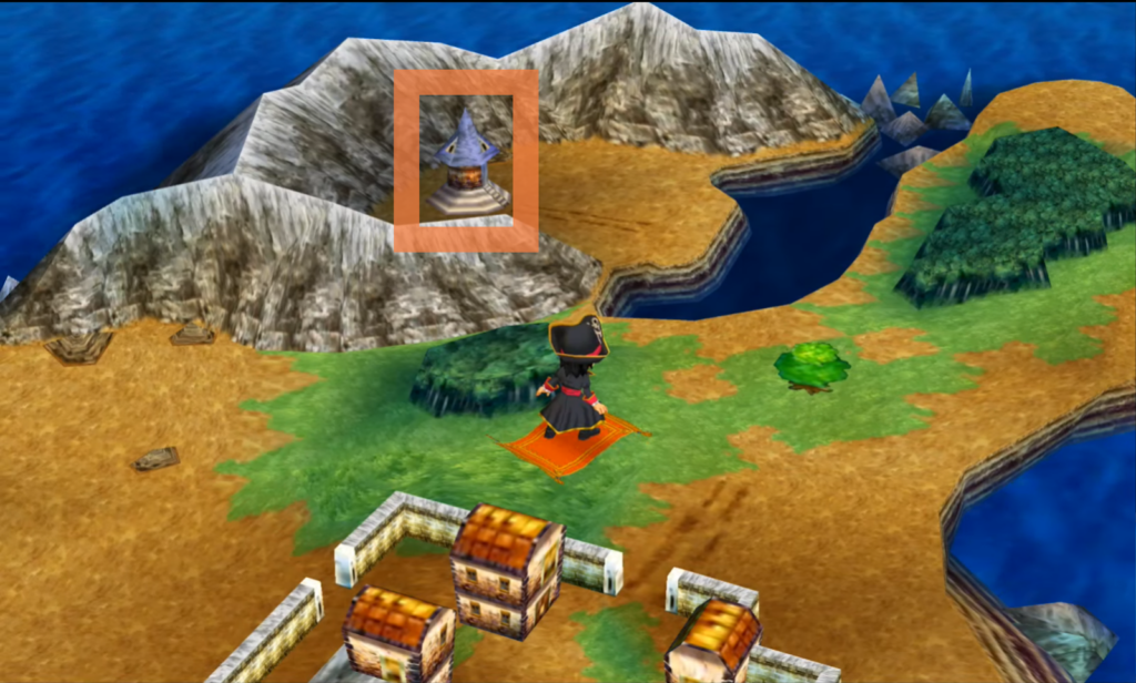 You’ll learn about Sir Mervyn inside this temple (1) | Dragon Quest VII