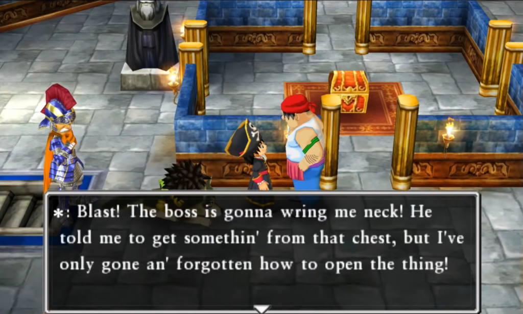 Get to the second floor to find the staff maker assistant (4) | Dragon Quest VII