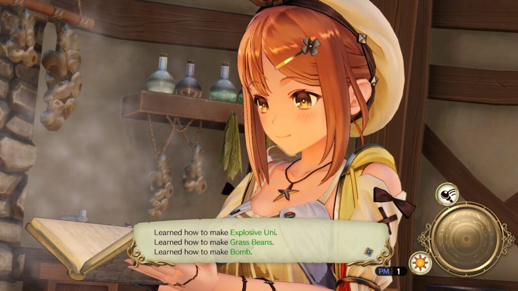 Learning the recipes from Empel’s book | Atelier Ryza: Ever Darkness & the Secret Hideout 