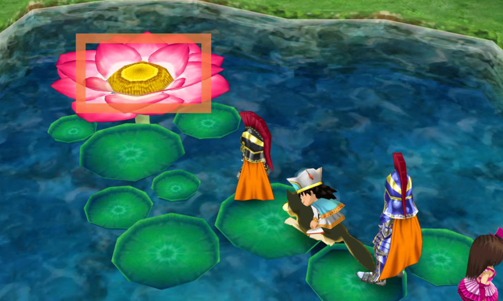 The big flower will take you to the Coral Cave | Dragon Quest VII