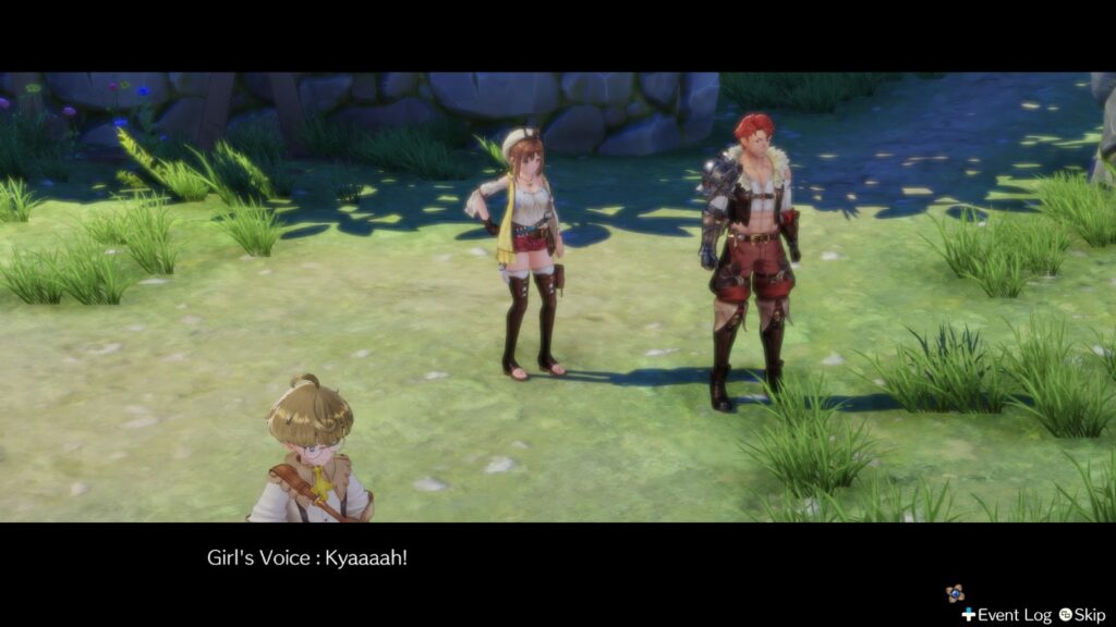 A girl’s voice is crying for help deeper in the forest | Atelier Ryza: Ever Darkness & the Secret Hideout