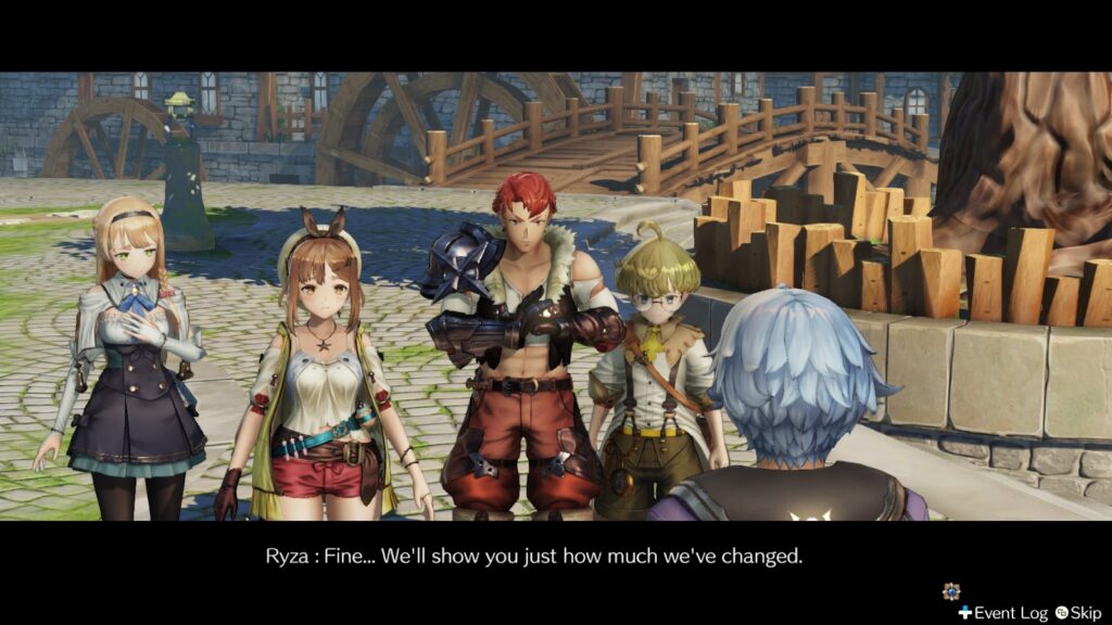 Talking to Bos in the Boden District | Atelier Ryza: Ever Darkness & the Secret Hideout