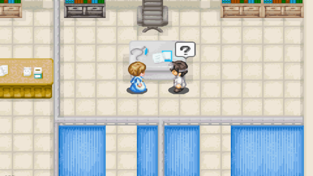 The Doctor and Elli’s black rival heart event | Harvest Moon: Friends of Mineral Town