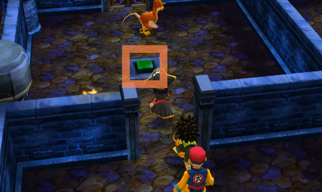 After pressing the switches on the last floor, you’ll be able to access these stairs (3) | Dragon Quest VII