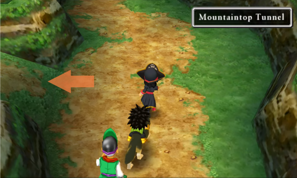 Follow this path to reach the second floor (1) | Dragon Quest VII