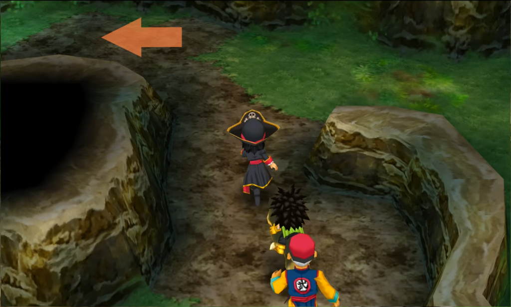 The second fragment is inside the Mountaintop Tunnel (2) | Dragon Quest VII