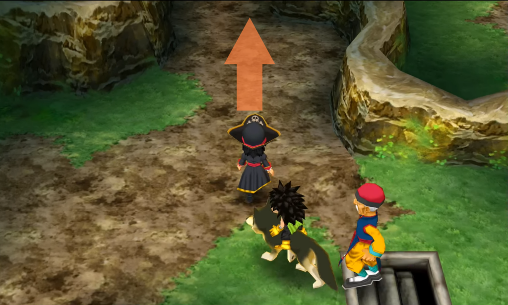 The second fragment is inside the Mountaintop Tunnel (1) | Dragon Quest VII