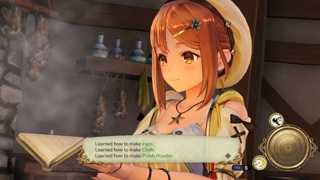 Learning the recipe for Ingot | Atelier Ryza: Ever Darkness & the Secret Hideout 