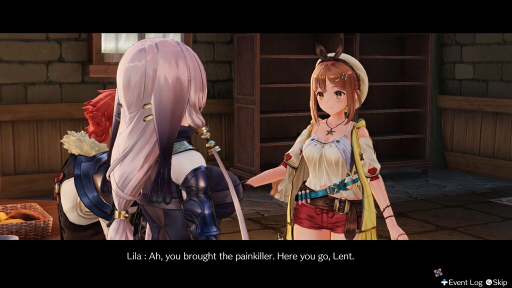 Handing the Blessing Ointment to Lila | Atelier Ryza: Ever Darkness & the Secret Hideout 