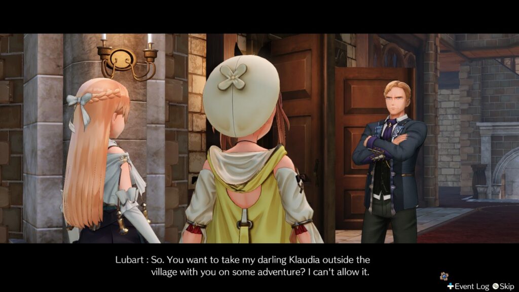 Lubart refuses to let Klaudia join the party | Atelier Ryza: Ever Darkness & the Secret Hideout