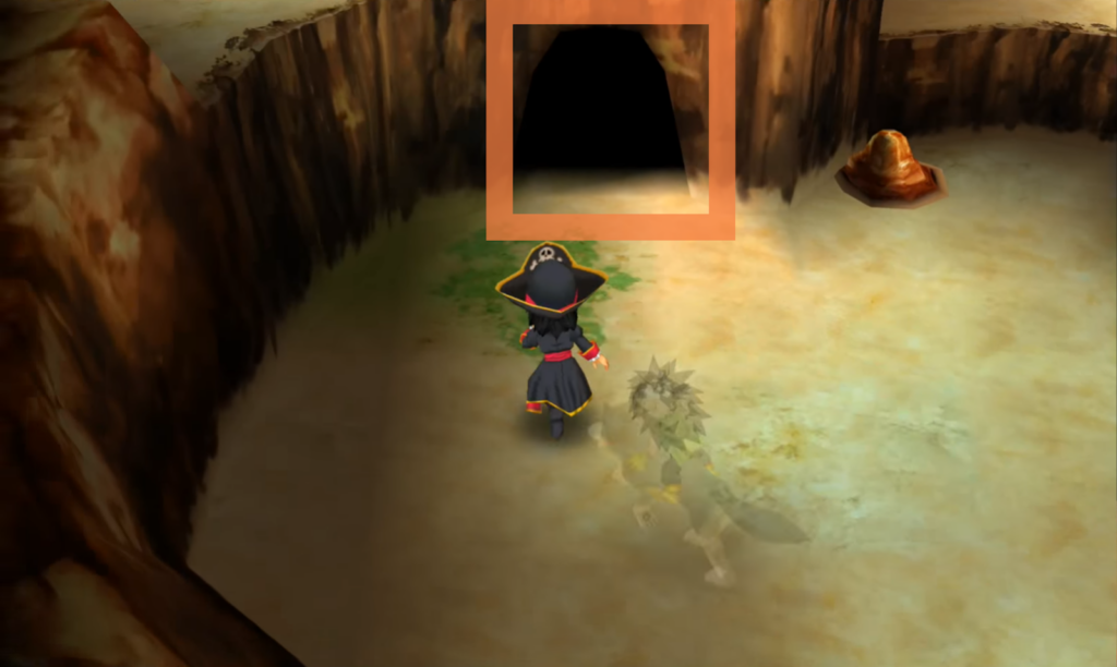 Follow this path and go down the ramp (2) | Dragon Quest VII
