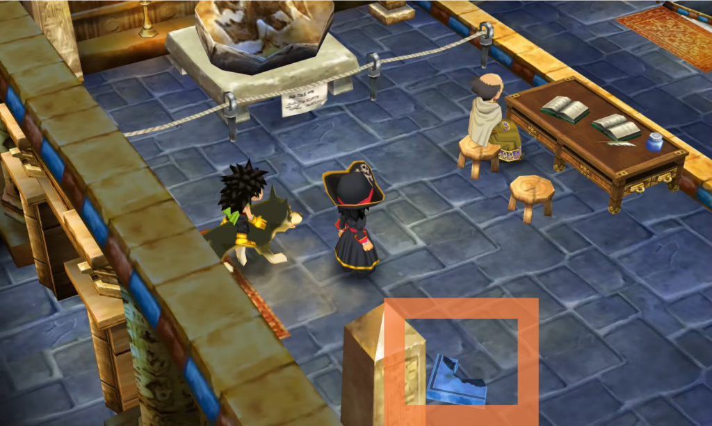 The first fragment is in this room (5) | Dragon Quest VII