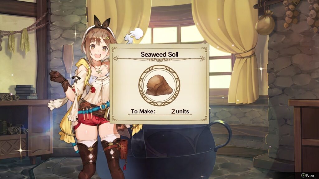 Synthesizing Seaweed Soil | Atelier Ryza: Ever Darkness & the Secret Hideout 