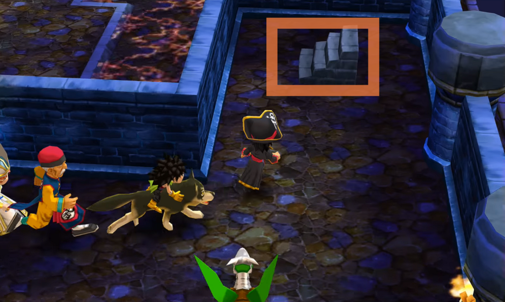 Take both stairs (1) | Dragon Quest VII