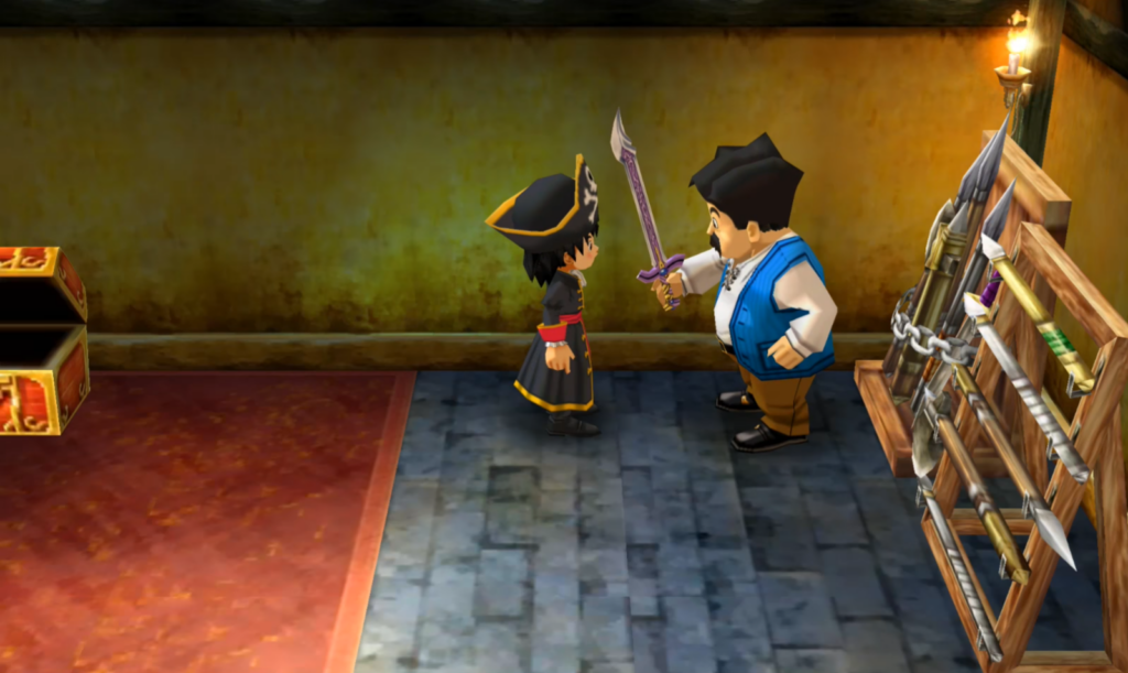 How to get the Platinum Sword in Dragon Quest VII