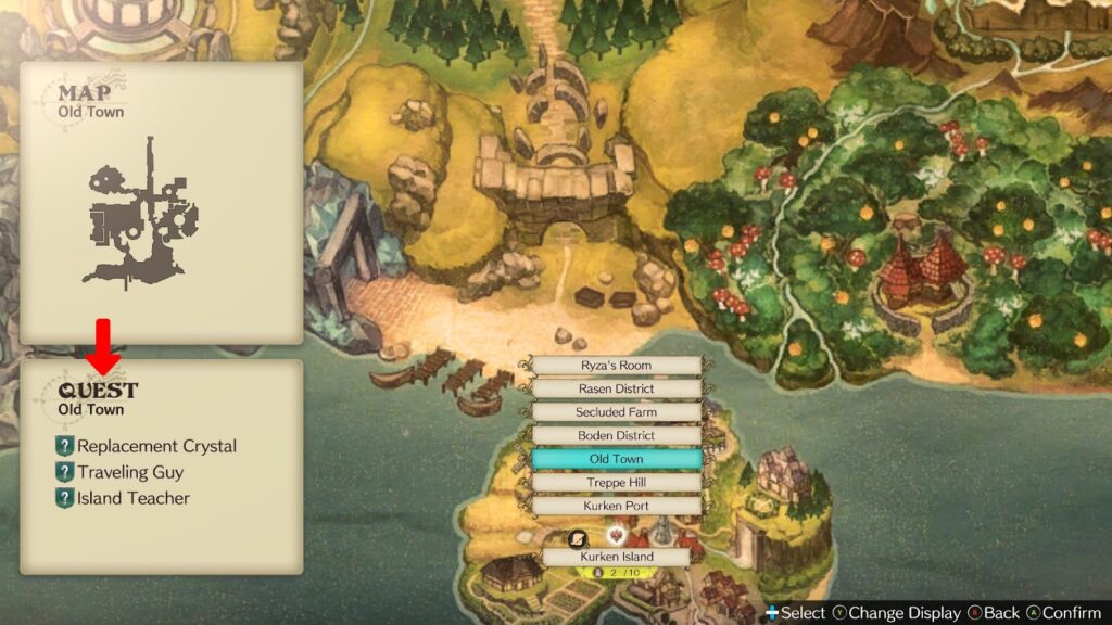 Quests available in the Old Town area | Atelier Ryza: Ever Darkness & the Secret Hideout