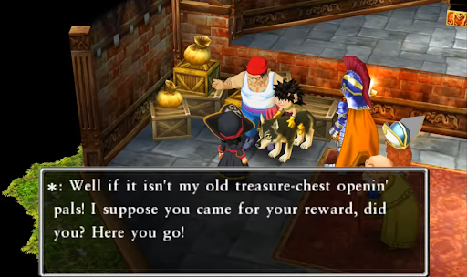 Head to the basement and claim your Lightning Staff (3) | Dragon Quest VII