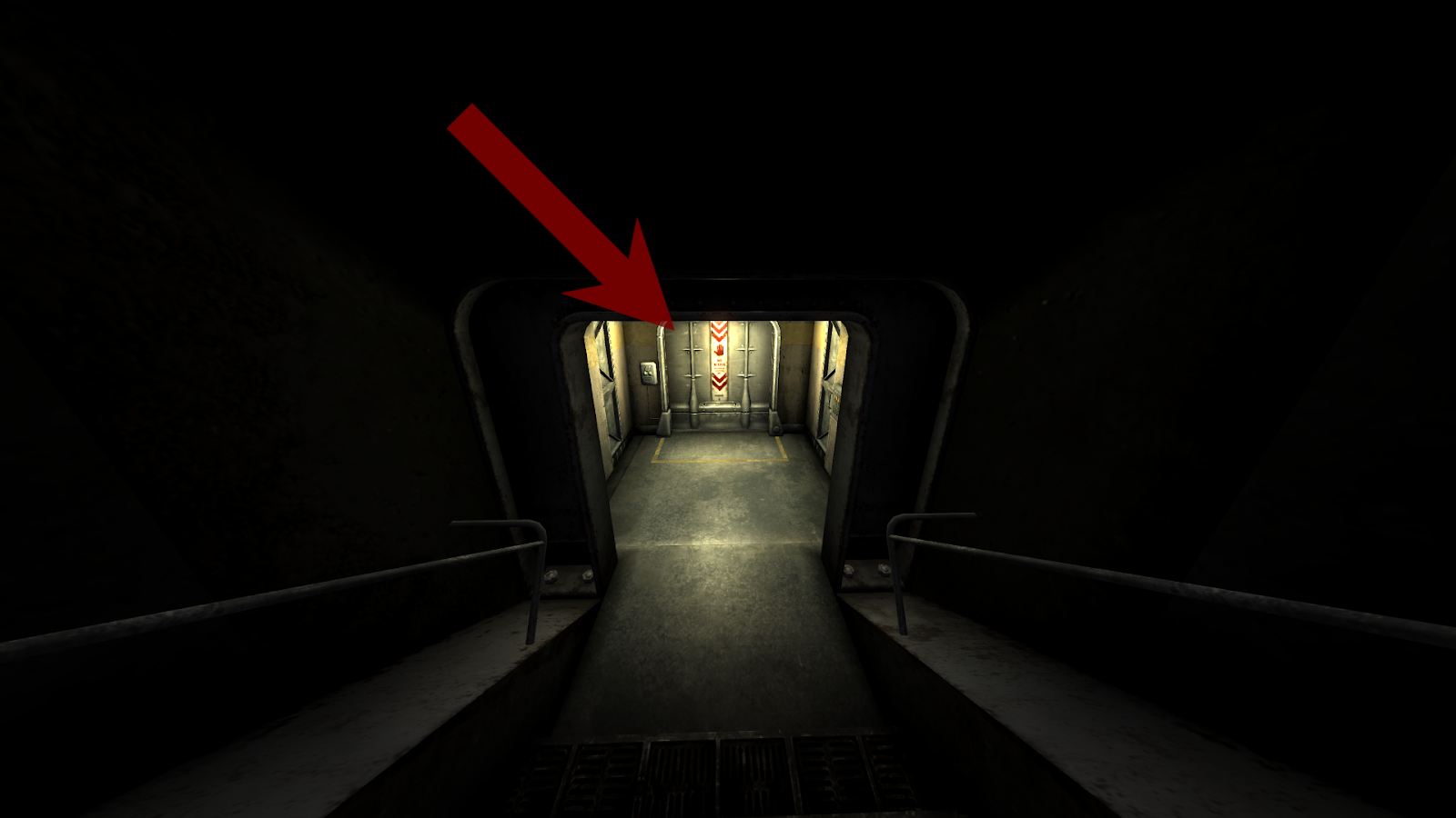 Door leading into the vault | Fallout: New Vegas