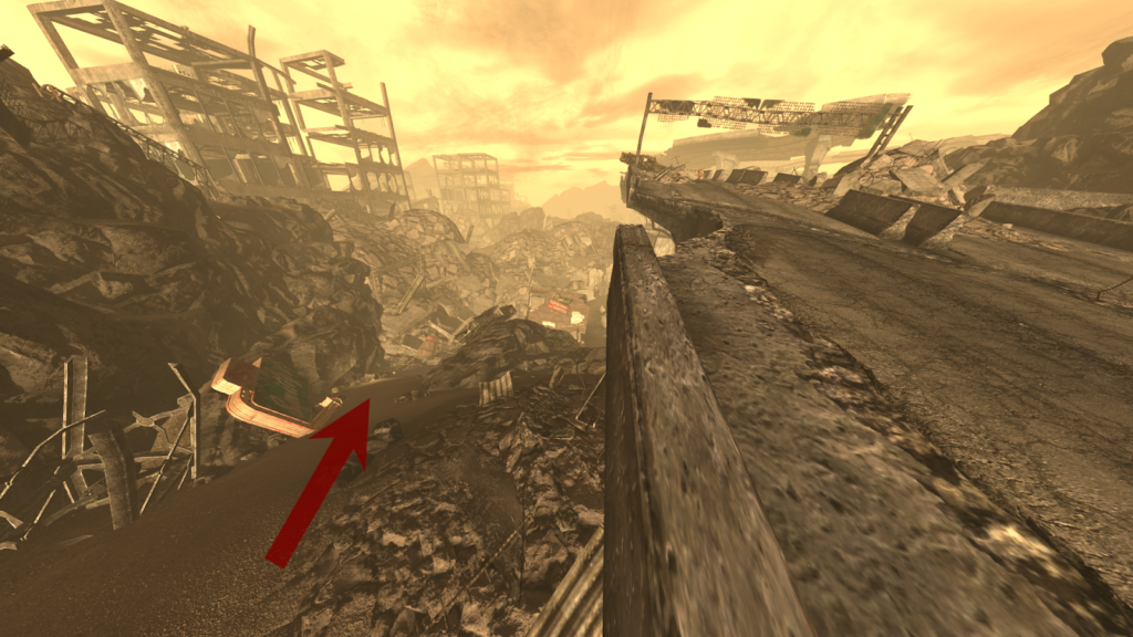 Hill to walk down | Fallout: New Vegas