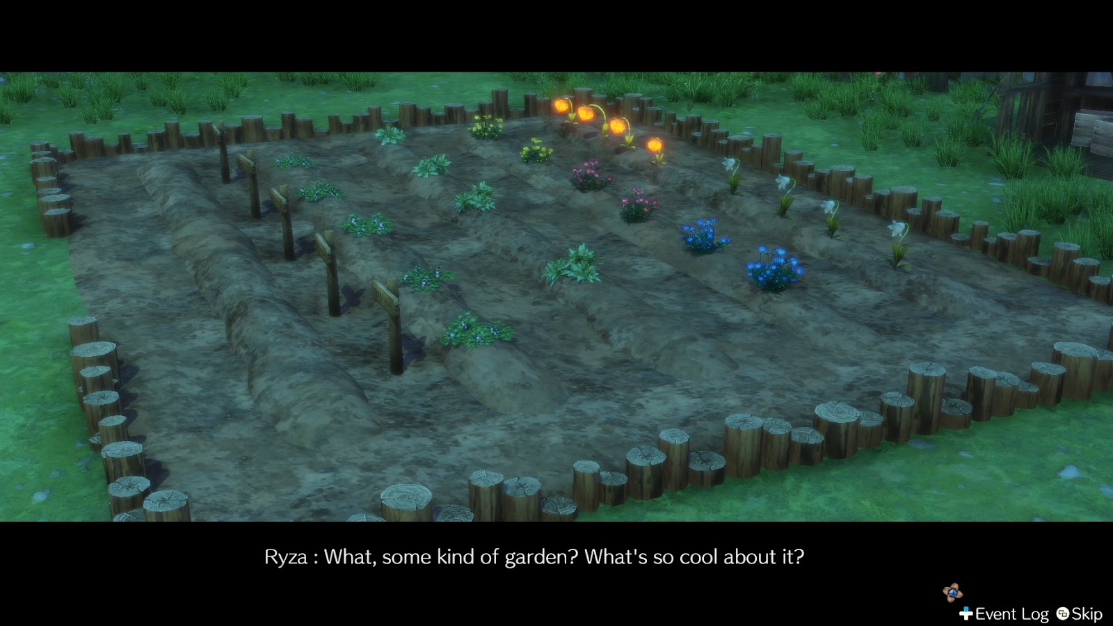 Lent’s garden outside the Atelier | Atelier Ryza: Ever Darkness & the Secret Hideout