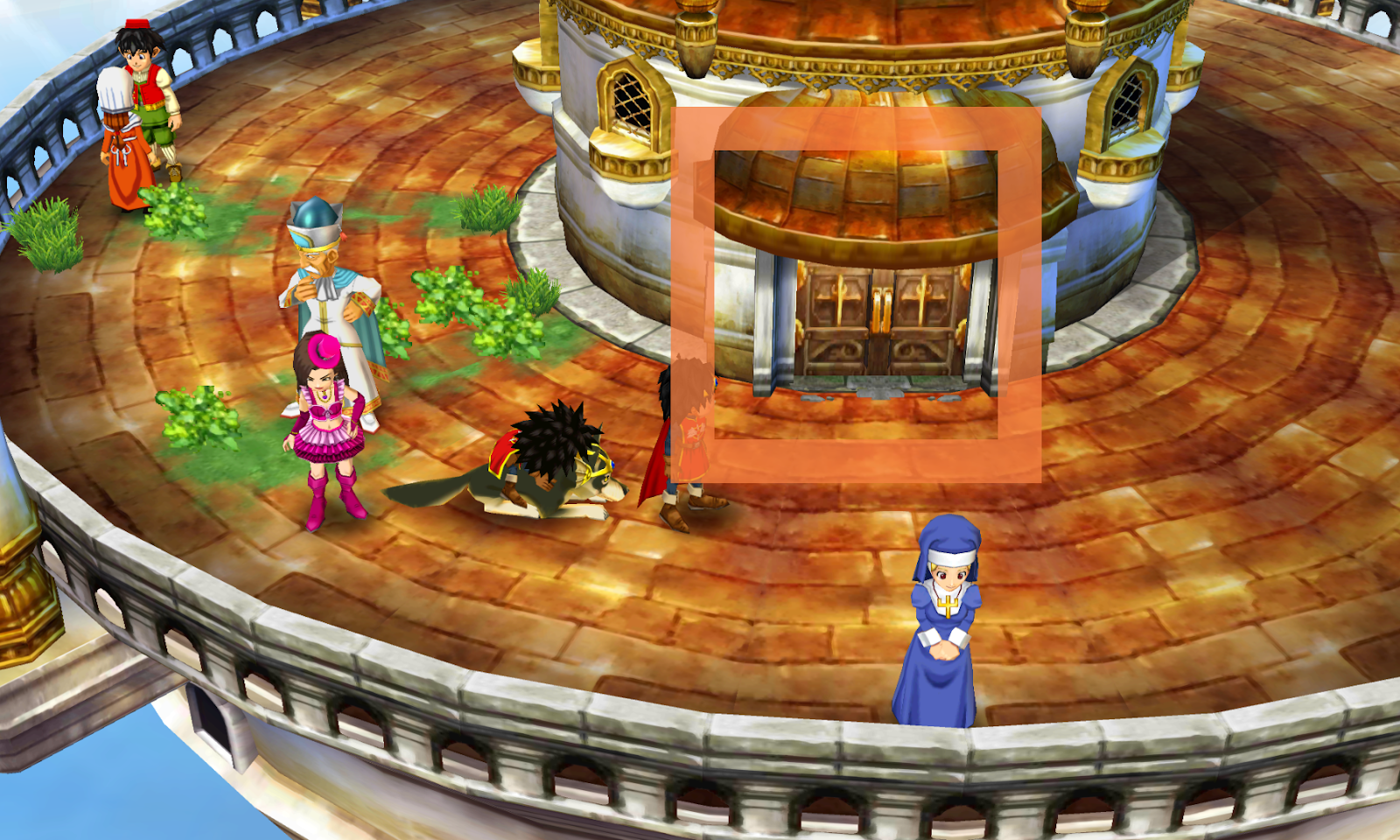 Talk to her and you’ll get the Skystone (1) | Dragon Quest VII 