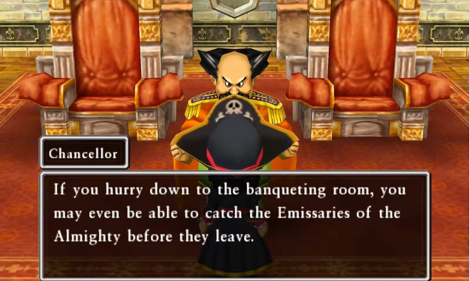 King Donald will go with you to the Cathedral of Light (1) | Dragon Quest VII