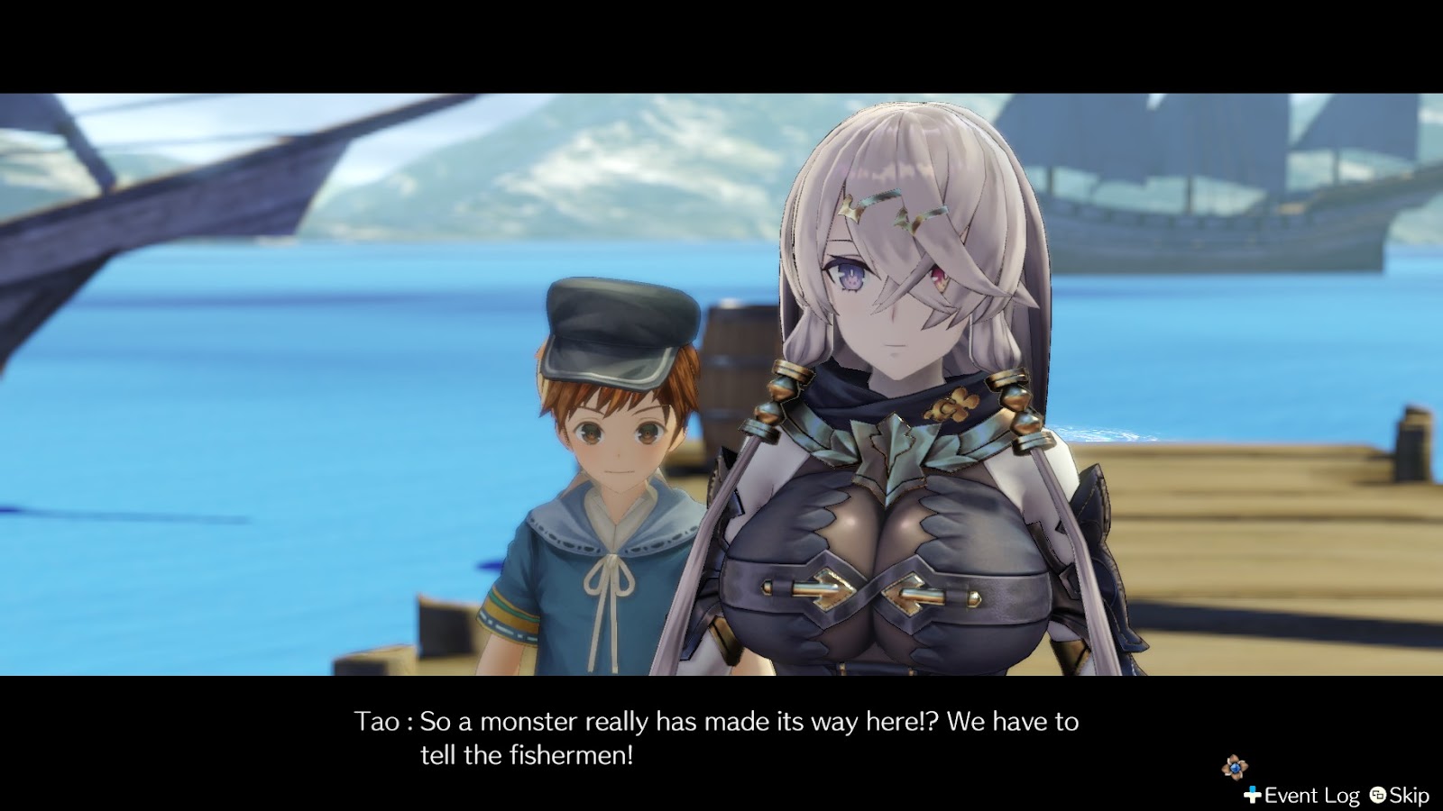 Learning about the monster in the lake | Atelier Ryza: Ever Darkness & the Secret Hideout