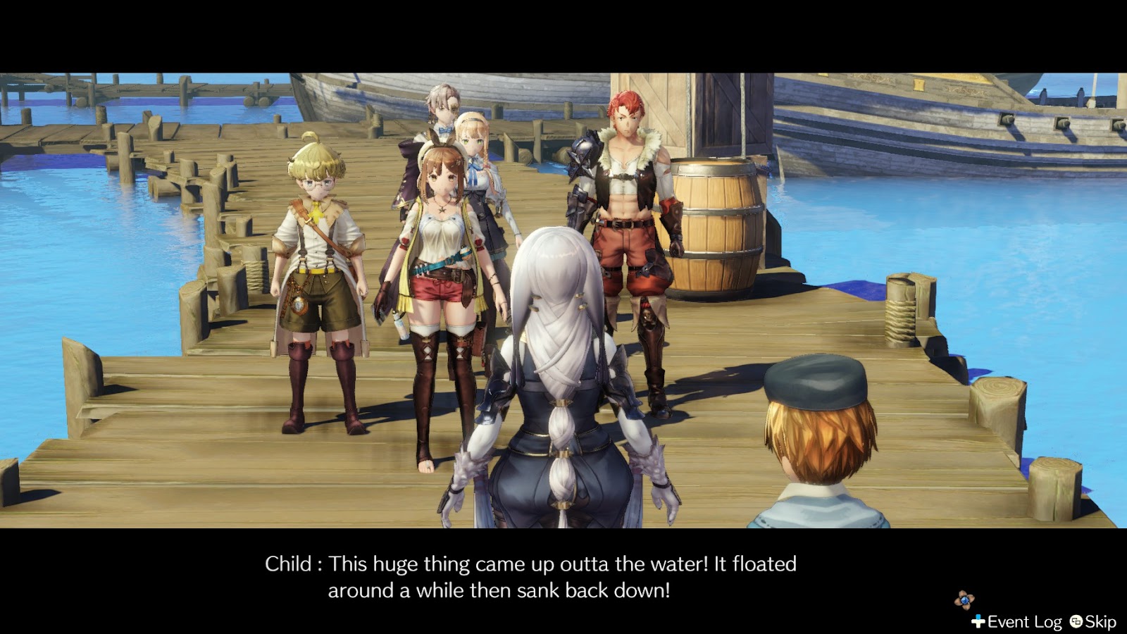 Lila finds out about the monster in the lake | Atelier Ryza: Ever Darkness & the Secret Hideout